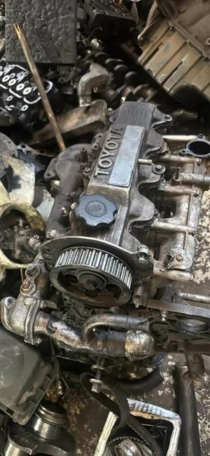 Toyota 2c engine stripping for spares