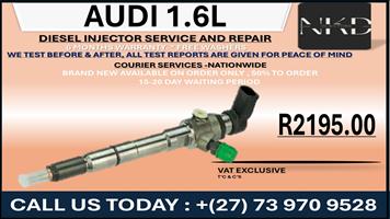 Audi 1.6L Diesel Injectors 