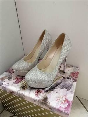 Silver Heels For Sale