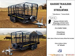 Cattle Trailer 4 m