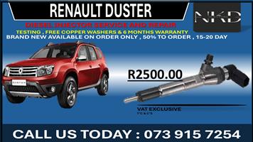 Renault Duster Diesel Injectors 