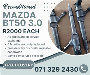 MAZDA BT50 3.0 INJECTORS FOR SALE WITH WARRANTY INCLUDED 
