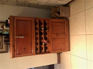 Genuine Oregon liquor cabinet and wine storage unit 