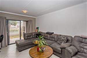 Ground floor unit with exclusive use garden in security complex