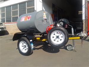 500L MILD STEEL TANKER FOR DIESEL PARAFFIN
