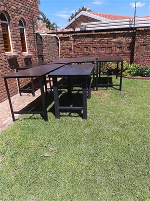 Work Benches/Tables heavy duty steel.