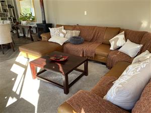 lounge Suite, Furniture, Genuine Leather 