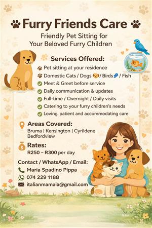 Furry Friend Care and Pet Sitting