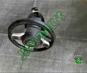 Steering wheel in stock dodge jeep