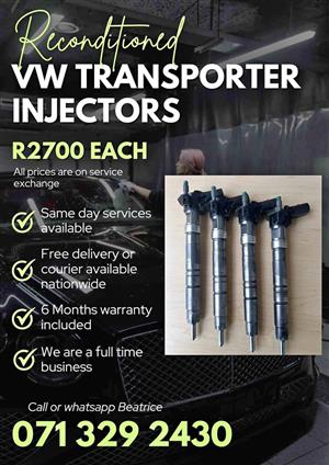 VW TRANSPORTER DIESEL INJECTORS FOR SALE WITH WARRANTY