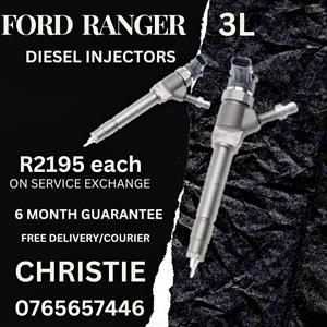 Ford Ranger 3L Diesel Injectors for sale
