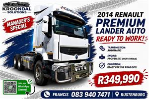 2014 Volvo Premium Lander Auto Truck Horse