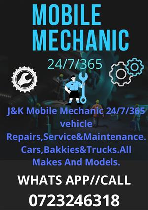 Mobile Mechanic 24/7/365.We Service All Makes And Models Of Vehicles..1
