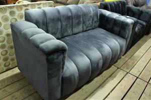 GREY 2 SEATER COUCH S067266A