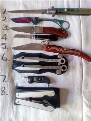 COLLECTION OF KNIFES