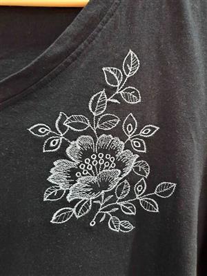Embroidery on own T-shirt