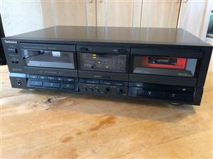 Technics RS-TR155 Stereo Double Cassette Deck-in full working condition