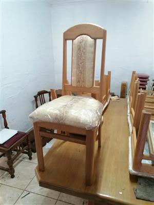 8 Seater Solid Oak Dining Room set