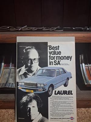 Datsun Luarel, original showroom brosjure