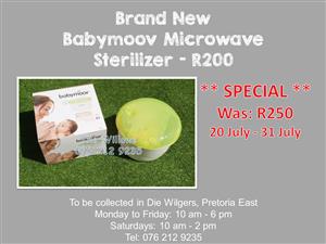 Brand New Babymoov Microwave  Sterilizer