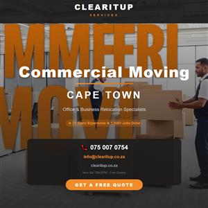    	 Commercial & Office Moving in Cape Town
