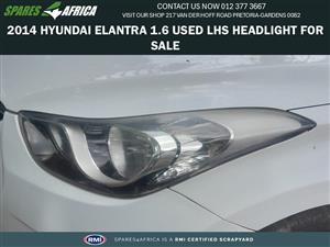 2014 HYUNDAI ELANTRA 1.6 USED LHS (LEFT) HEADLIGHT