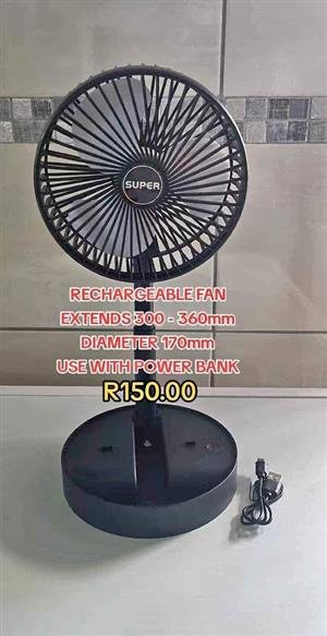 Foldable Extendable Mini Fan