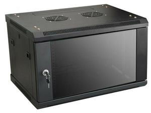 9u network cabinets for sale. Black with glass doors. Brand new. 