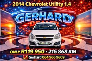 2014 Chevrolet  Utility 1.4