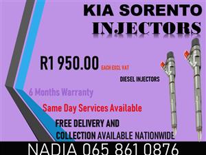 KIA SORENTO DIESEL INJECTORS TESTED AND READY