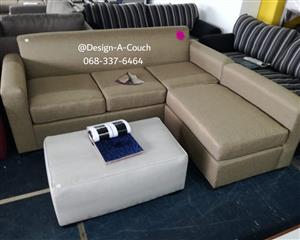 L-shaped interchangeable daybed couch