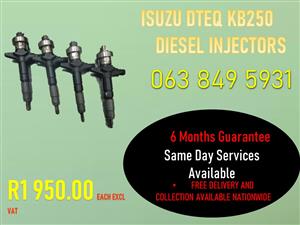 ISUZU DTEQ KB250 DIESEL INJECTORS MMBATHO NOORD WES 