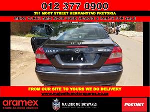 Mercedes Benz CLK automatic stripping for used spares for sale