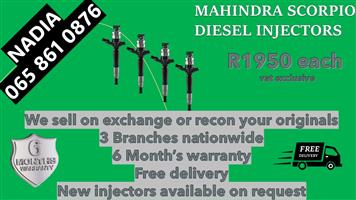 MAHINDRA SCORPIO DIESEL INJECTORS FOR BY NKD DIESEL INJECTORS 