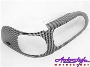 Toyota Tazz 2000up Carbon Fibre Look Headlight Shields