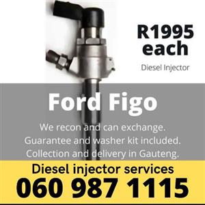 Ford figo 1.4 diesel injectors for sale with warranty 