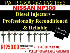 DIESEL INJECTORS FOR SALE -NISSAN NP300