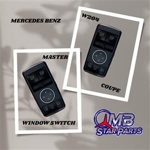Mercedes Benz W204 Master Window Switch