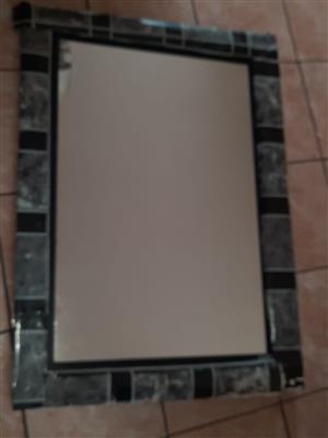 Wall mirror with frame 110x80cm in size