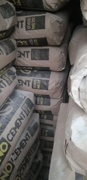 Cement and bricks available