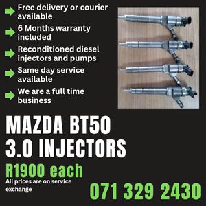 MAZDA BT50 3.0 INJECTORS FOR SALE WITH WARRANTY INCLUDED 