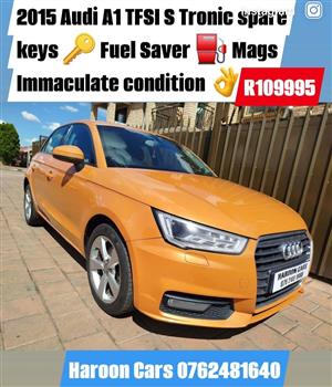 2015 Audi A1 TFSI S Tronic spare keys 