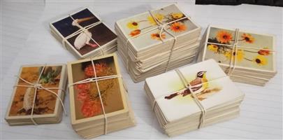 Flower & Animal Cigarette cards 