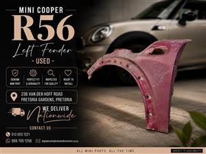 Mini Cooper R56 Left Fender - Used.