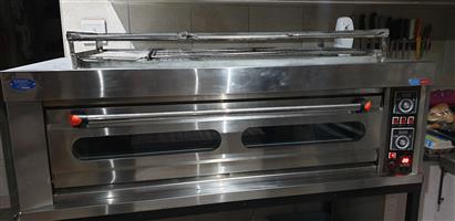 Baking Oven, Inacio 1.2, 3 Pan Oven, 2 Deck, Single phase.