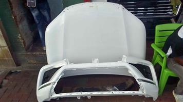 Toyota fortuner bumper and bonnet