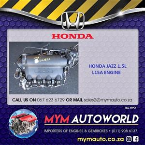 HONDA JAZZ 1.5L L15A USED IMPORTED ENGINE