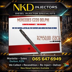 Delphi C220 Mercedes Diesel Injectors