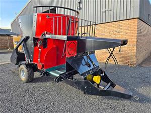 New Agritech 5m³ trailed vertical feed mixers for sale at Mad Farmer SA