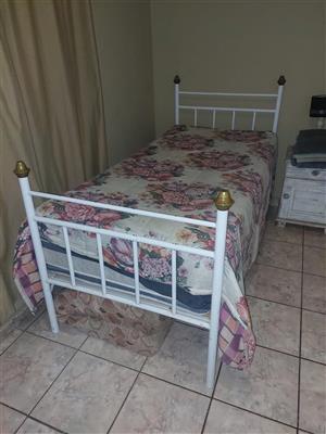 Steel bed for sale 